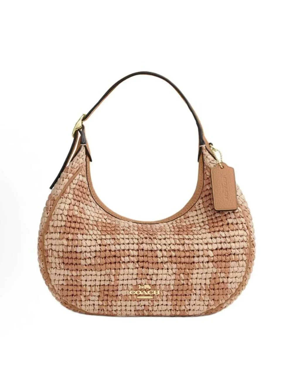 coach Emily Shoulder Bag With Gingham Print cen02